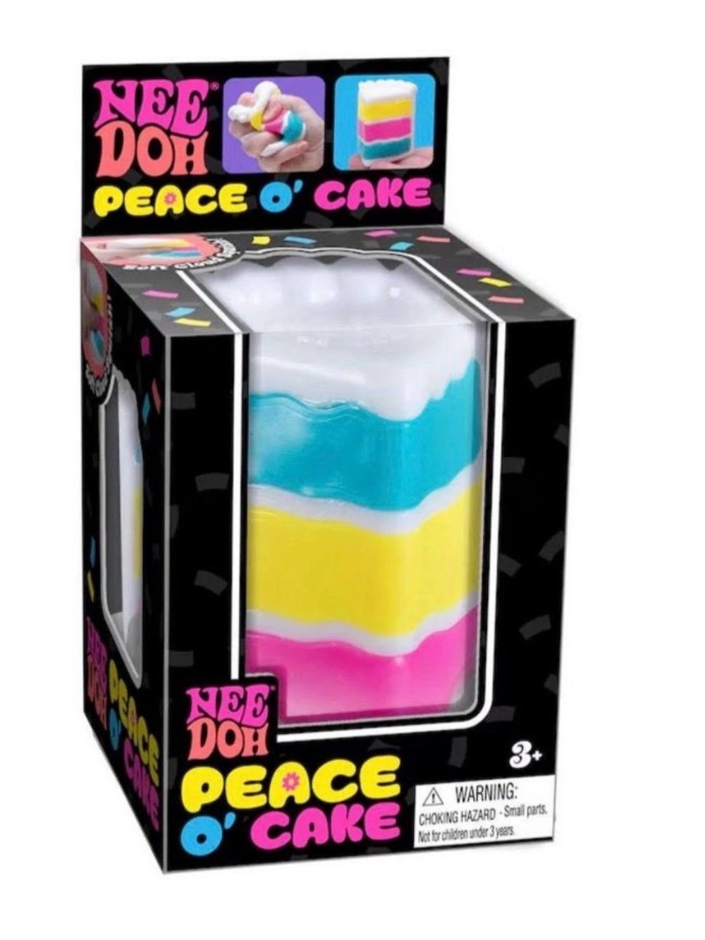 Schylling NeeDoh Peace O Cake Squishy
Fidget Toy